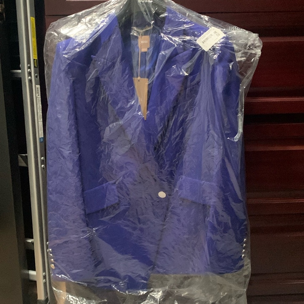 BOSS
REGULAR-FIT JACKET IN STRETCH FABRIC WITH ASYMMETRIC FRONT ‼️‼️ - Picture 11 of 11